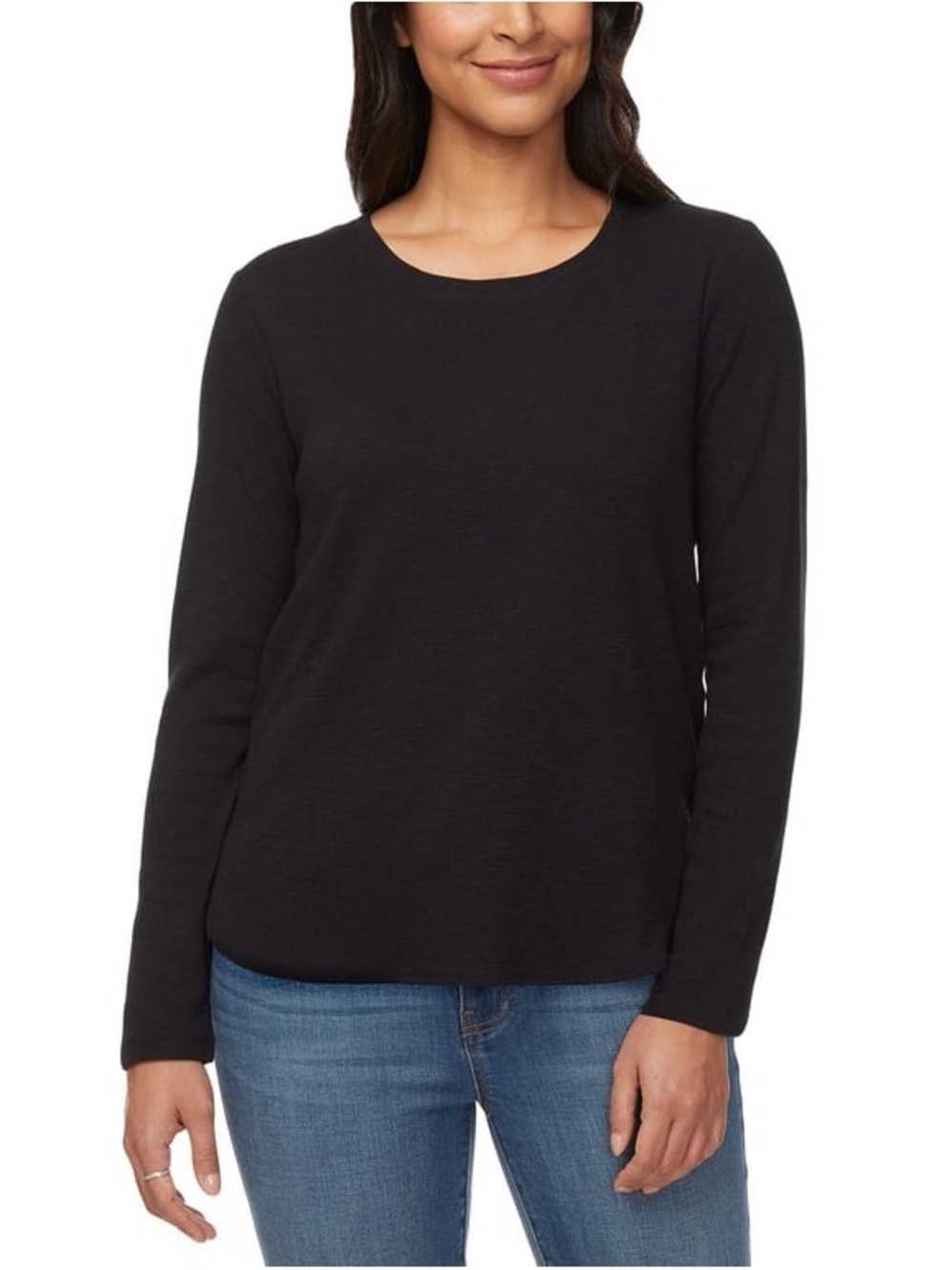 Kirkland Signature Women's Long Sleeve Slub Tee